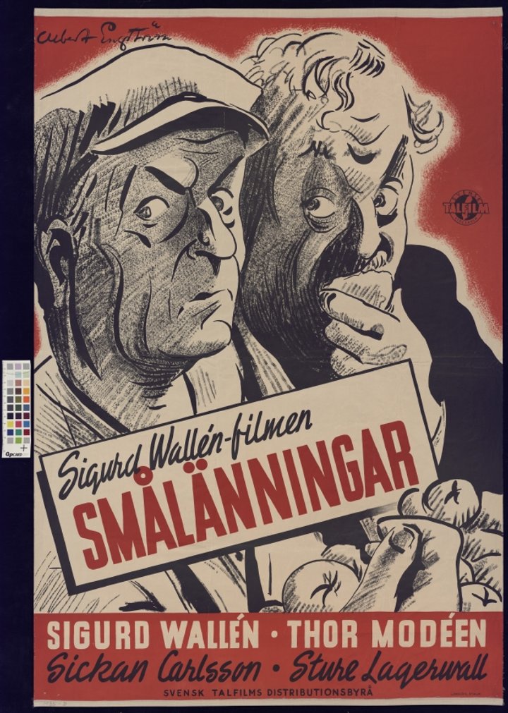 Smålänningar (1935) Poster