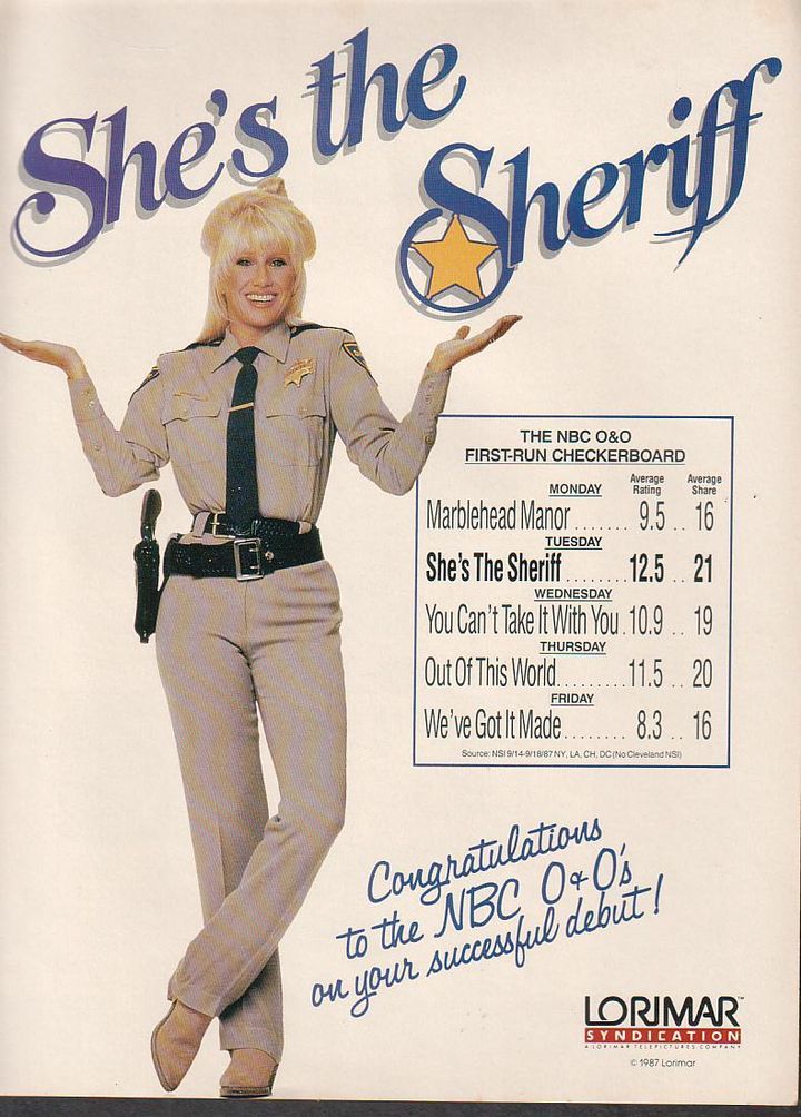 She's The Sheriff (1987) Poster