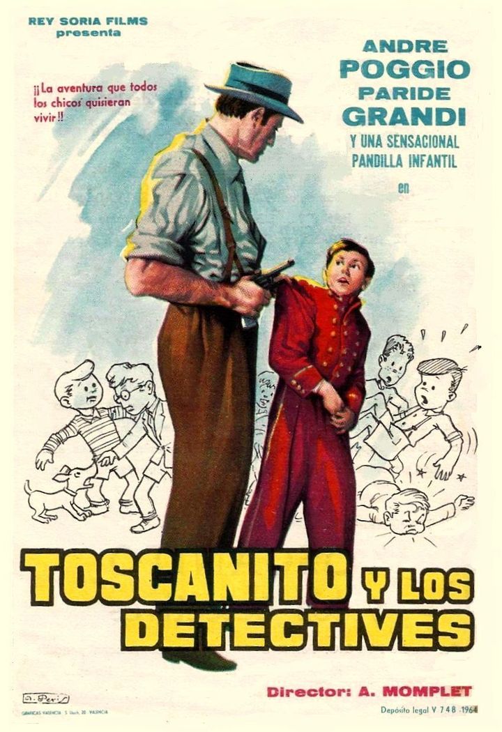 Toscanito Y Los Detectives (1950) Poster