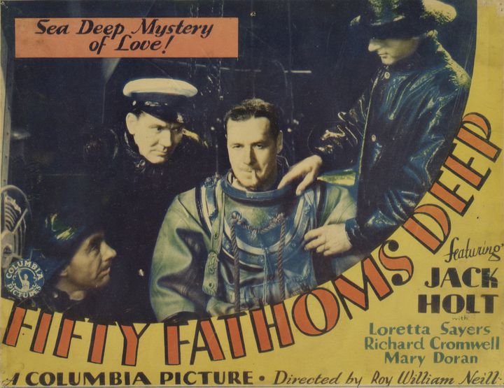 Fifty Fathoms Deep (1931) Poster