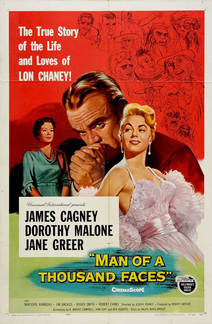 Man Of A Thousand Faces (1957) Poster