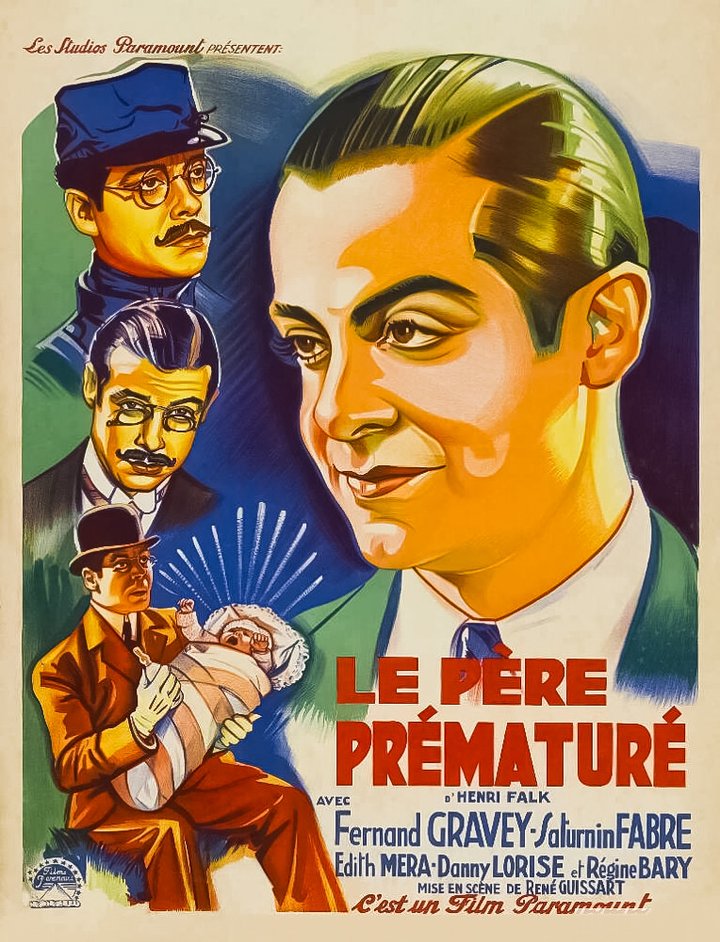 Le Père Prématuré (1933) Poster