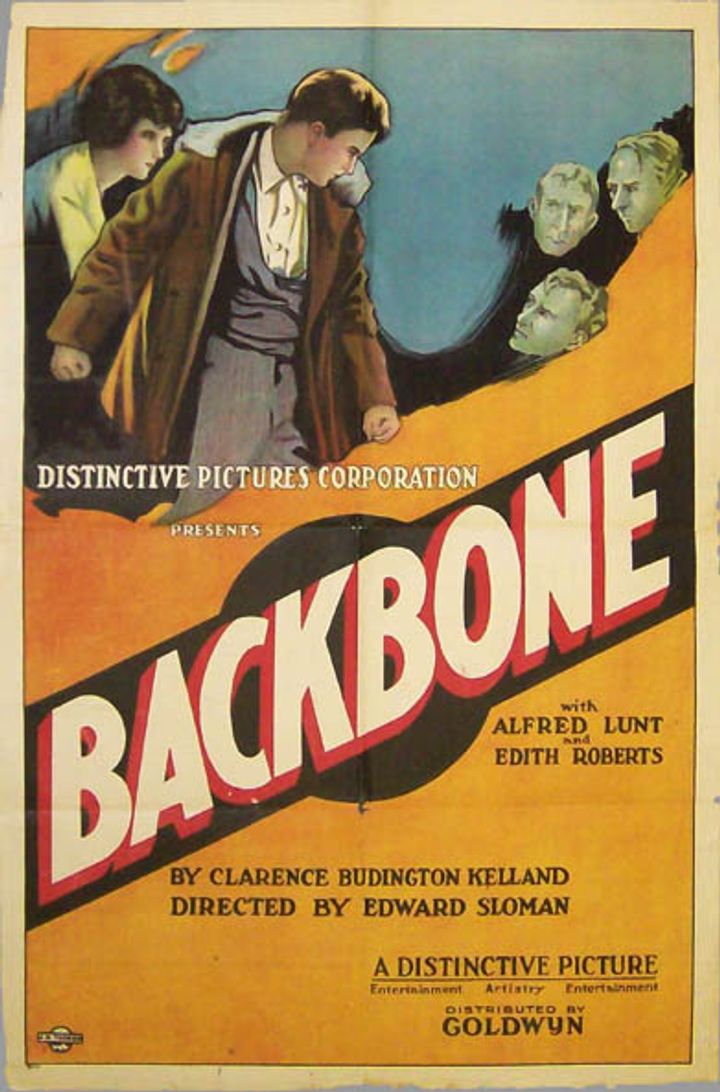 Backbone (1923) Poster