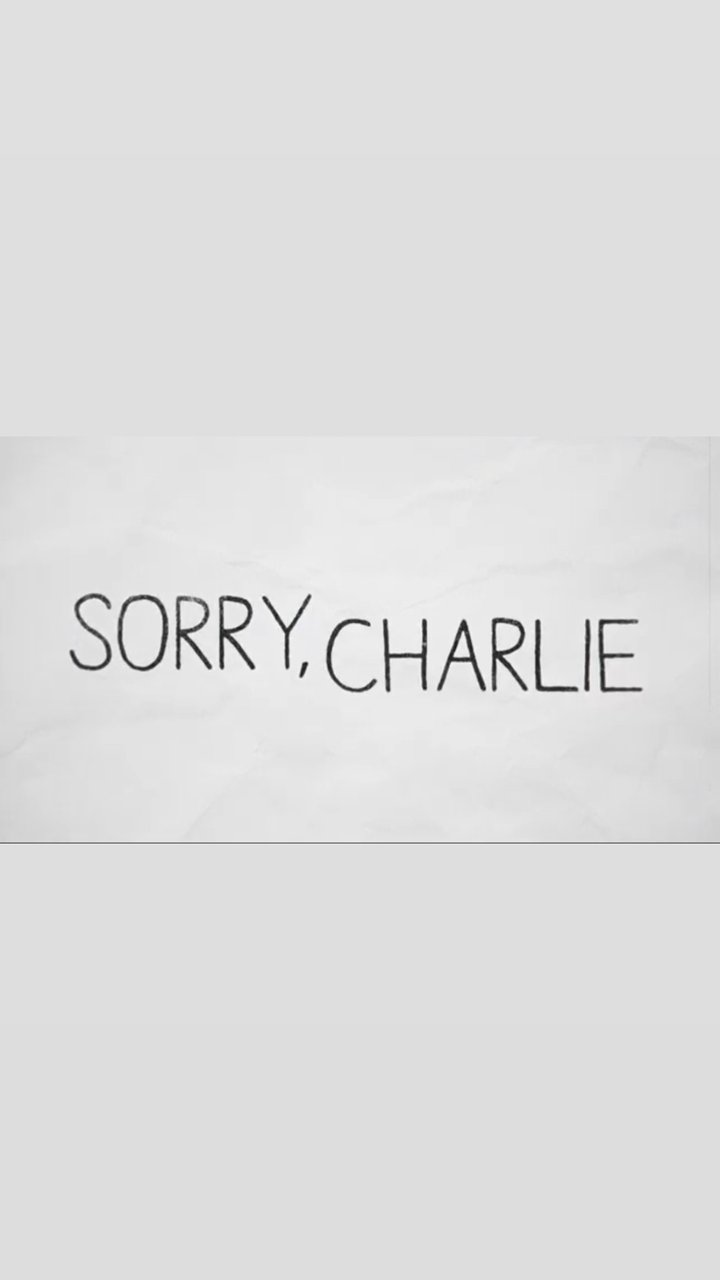 Sorry, Charlie (2020) Poster