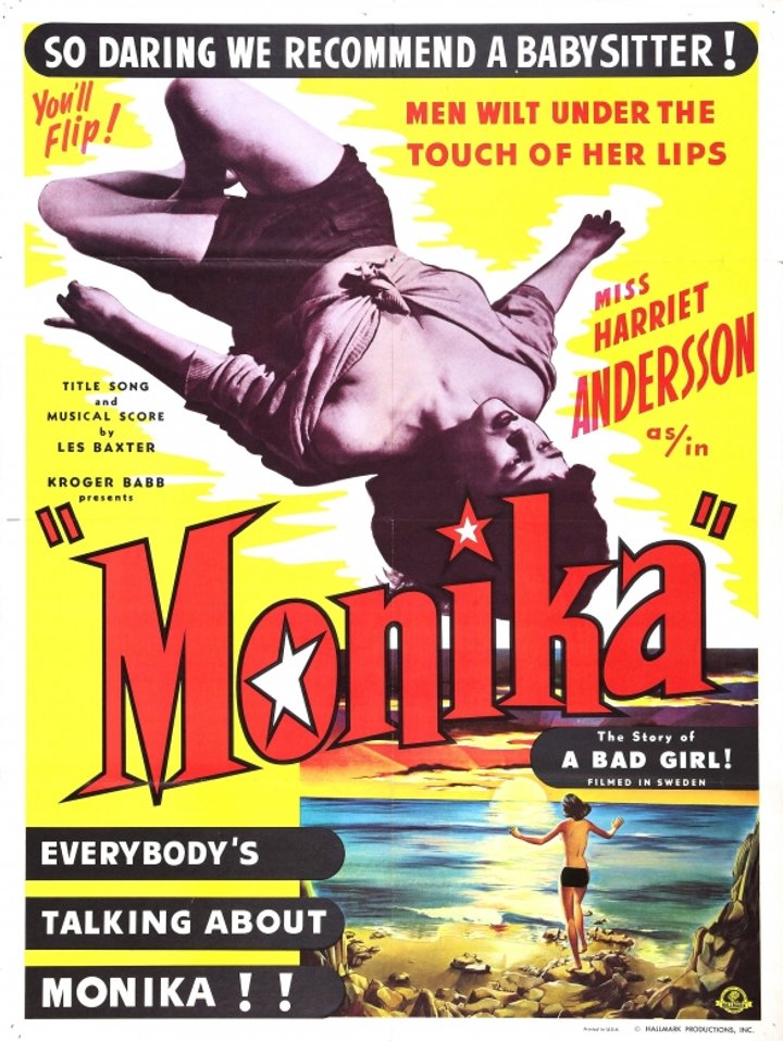 Sommaren Med Monika (1953) Poster