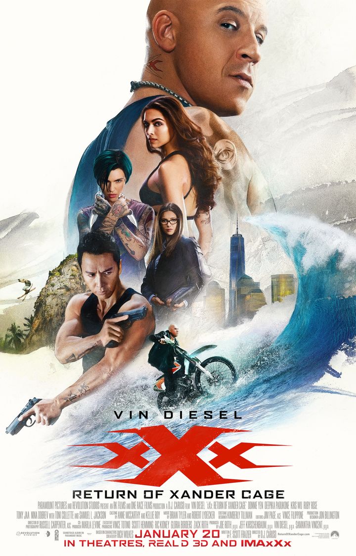 Xxx: Return Of Xander Cage (2017) Poster