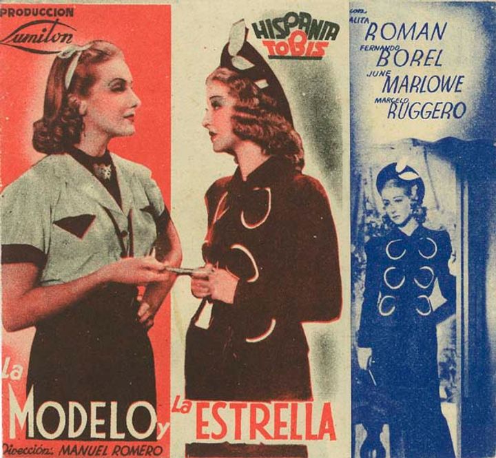 La Modelo Y La Estrella (1939) Poster