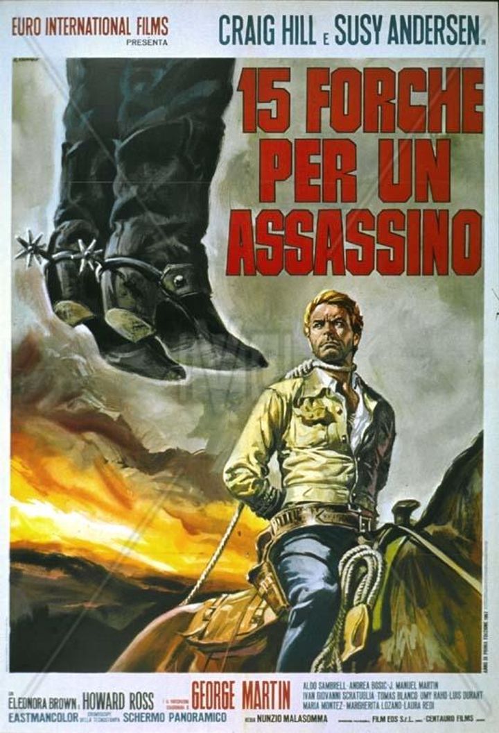 15 Forche Per Un Assassino (1967) Poster