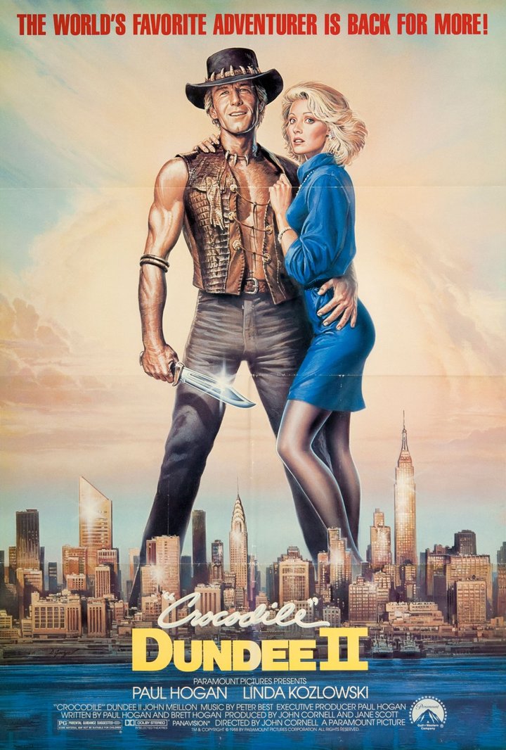 Crocodile Dundee Ii (1988) Poster