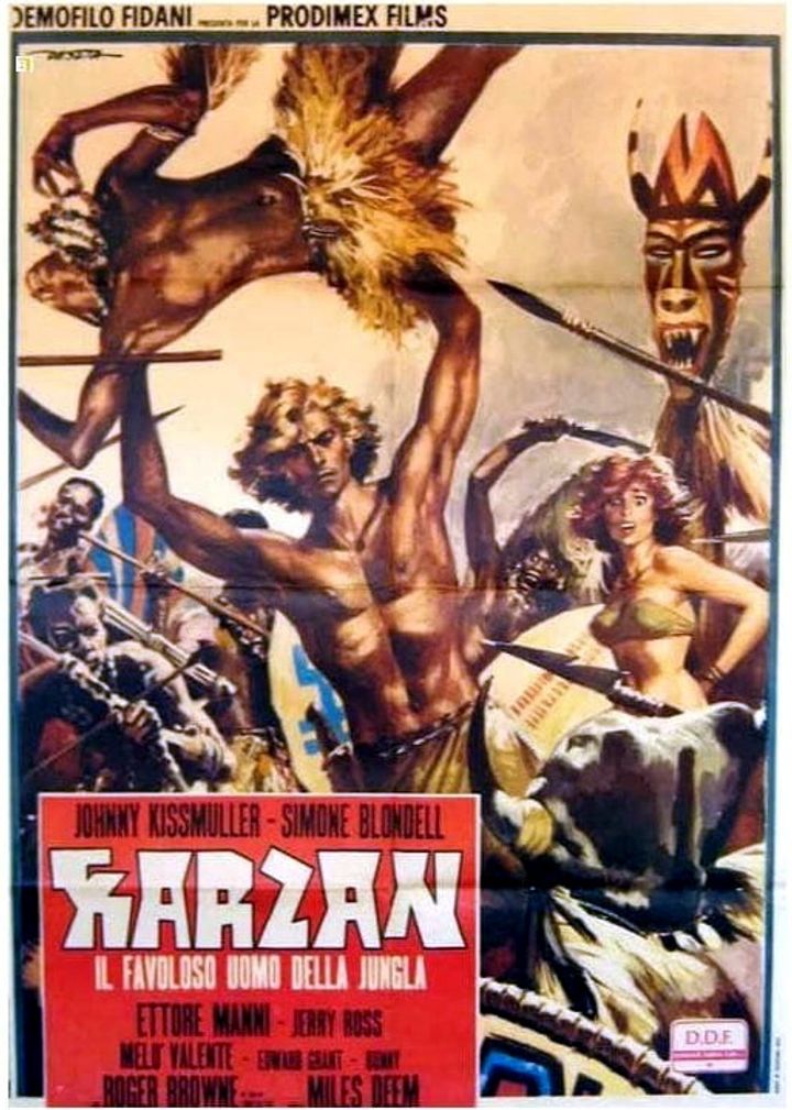 Karzan, Il Favoloso Uomo Della Jungla (1972) Poster