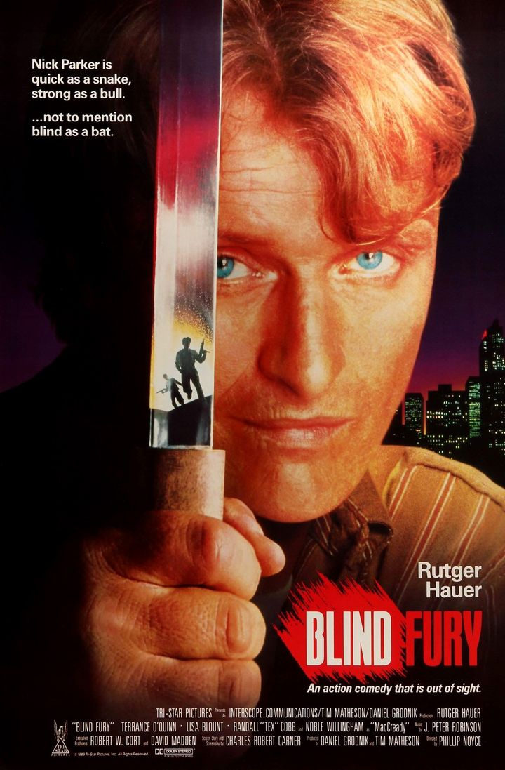 Blind Fury (1989) Poster