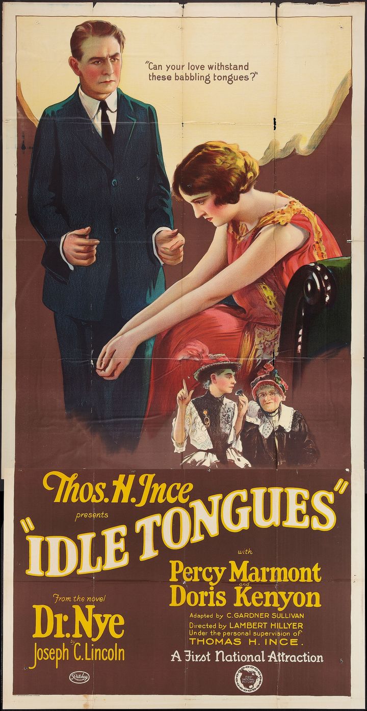 Idle Tongues (1924) Poster