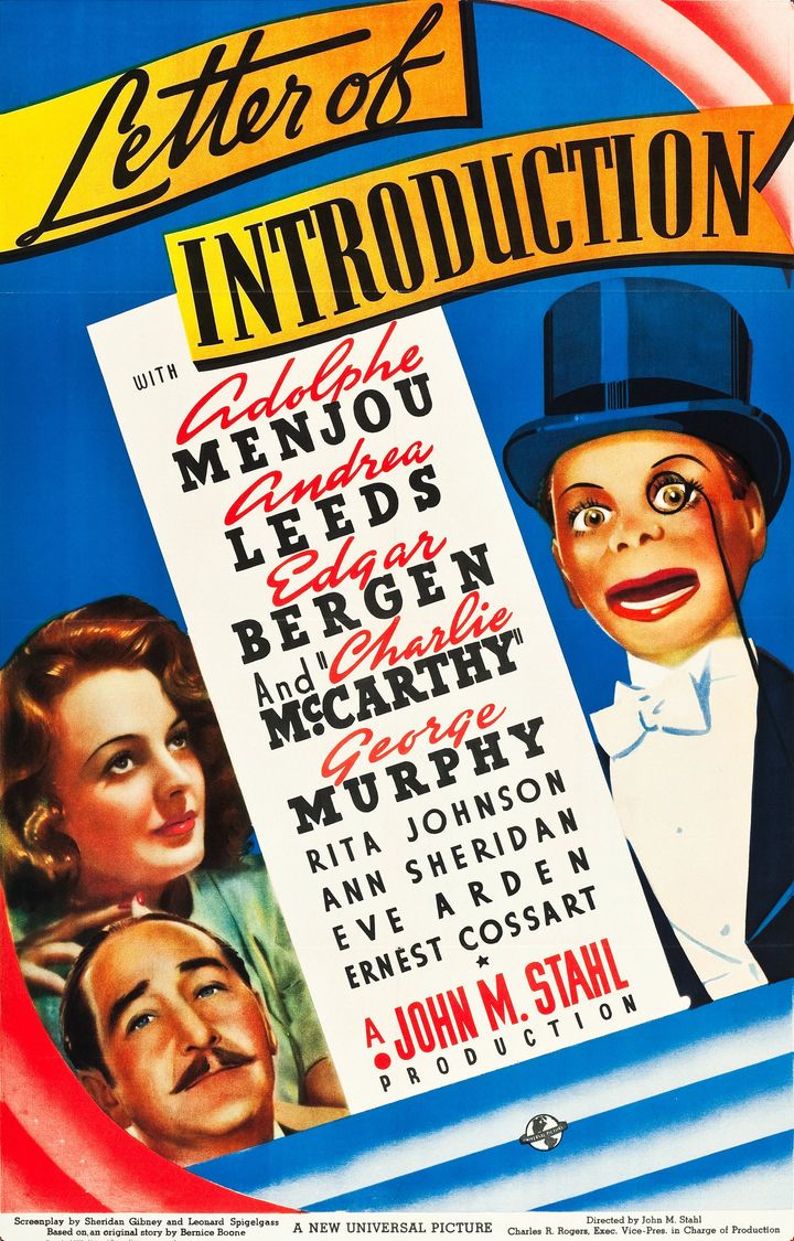 Letter Of Introduction (1938) Poster