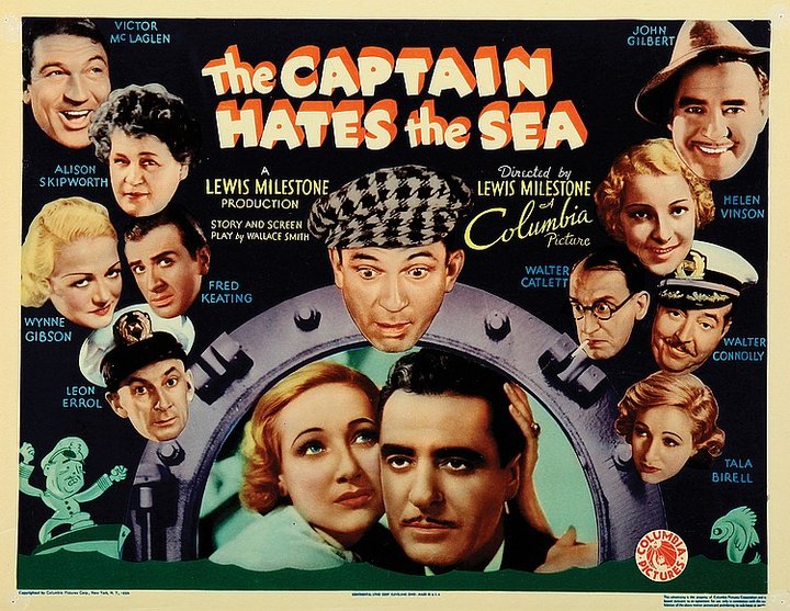 The Captain Hates The Sea (1934) Poster