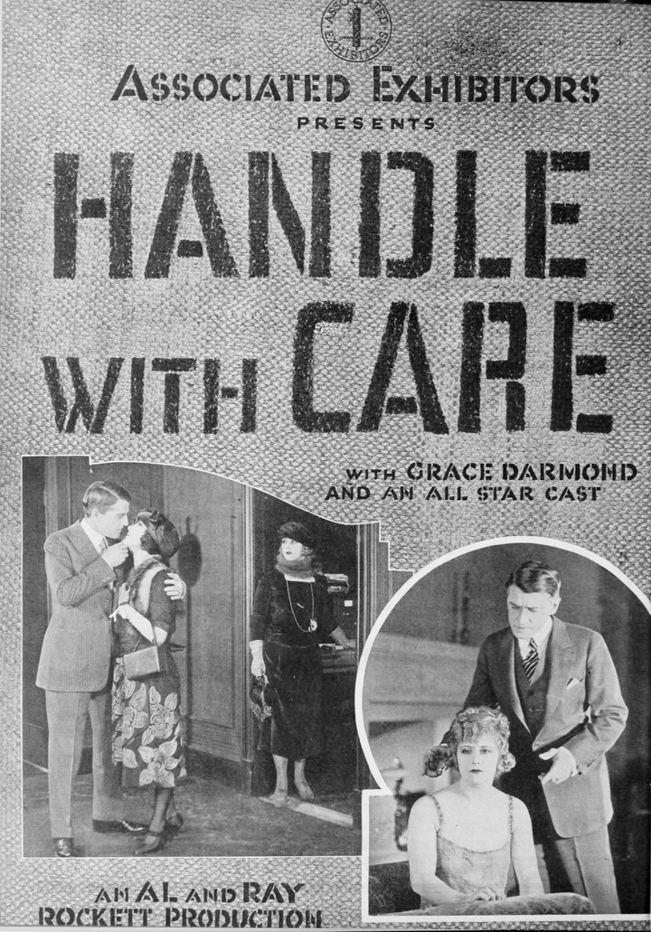 Handle With Care (1922) Poster