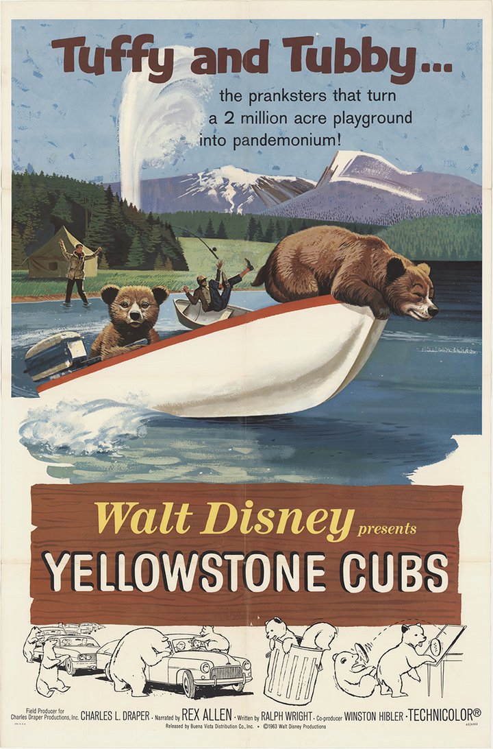 Yellowstone Cubs (1963) Poster