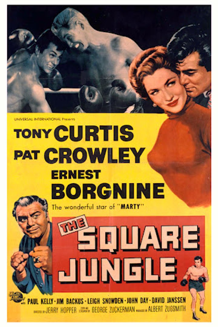 The Square Jungle (1955) Poster