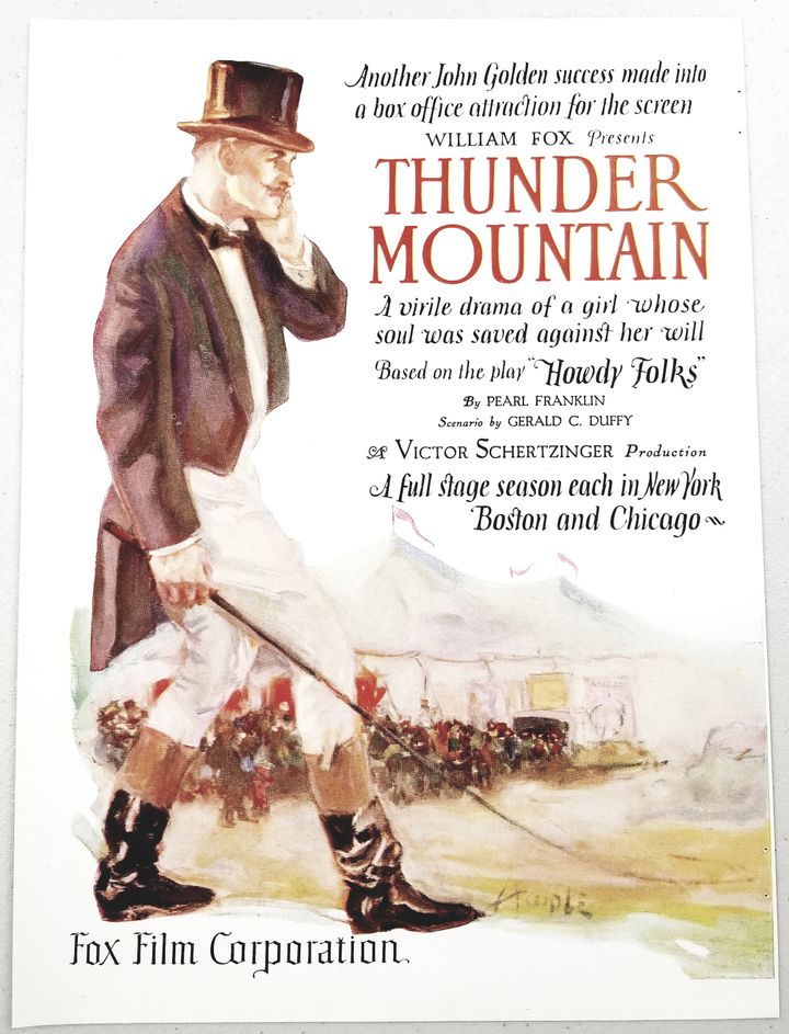 Thunder Mountain (1925) Poster