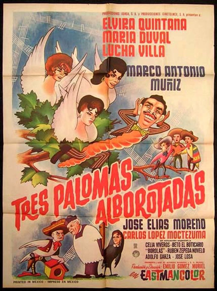 Tres Palomas Alborotadas (1963) Poster