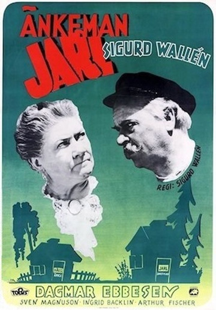 Änkeman Jarl (1945) Poster