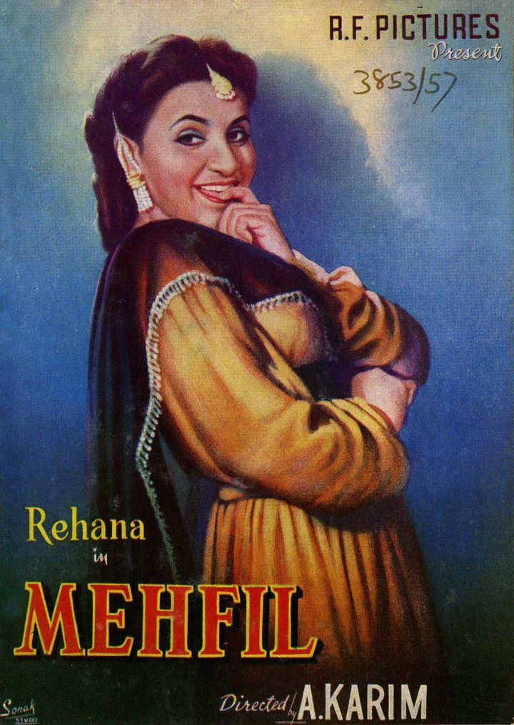 Mehfil (1957) Poster