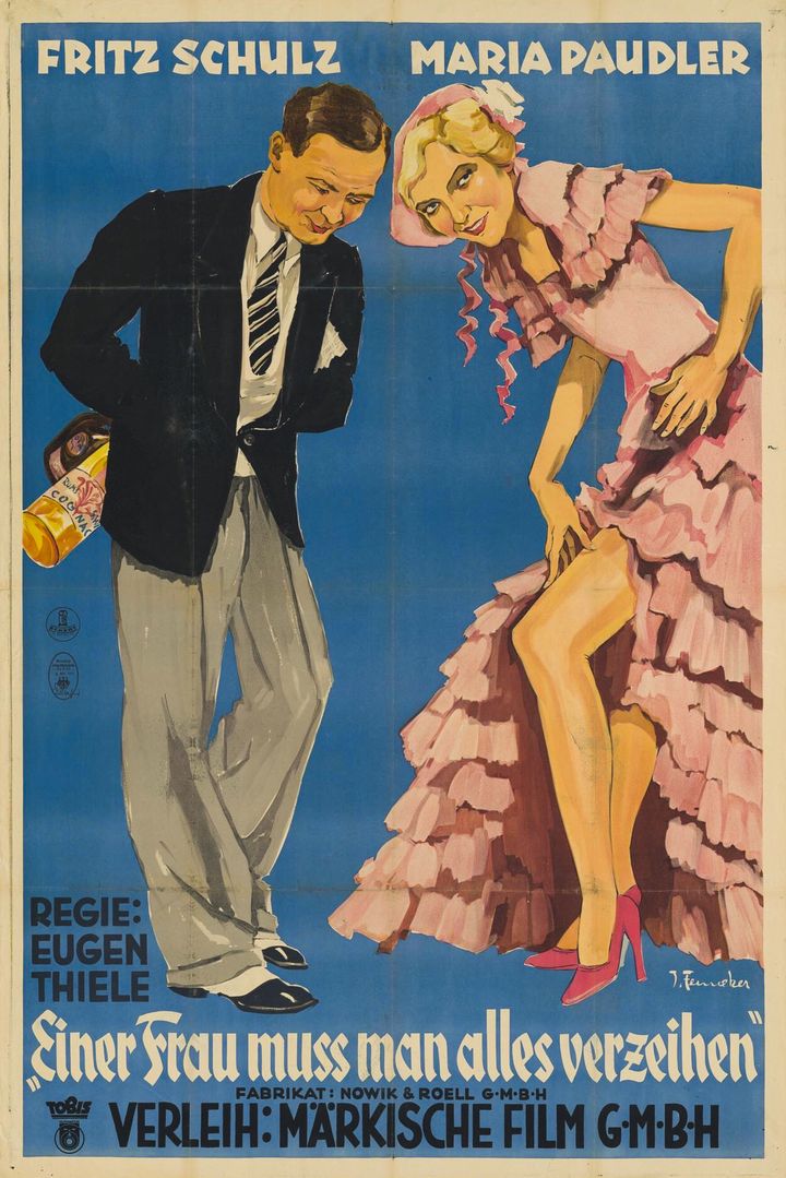 Einer Frau Muß Man Alles Verzeih'n (1931) Poster