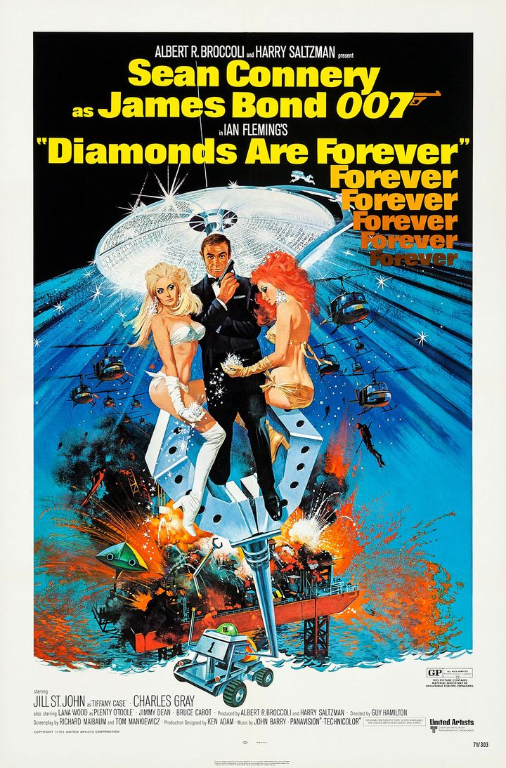 Diamonds Are Forever (1971) Poster