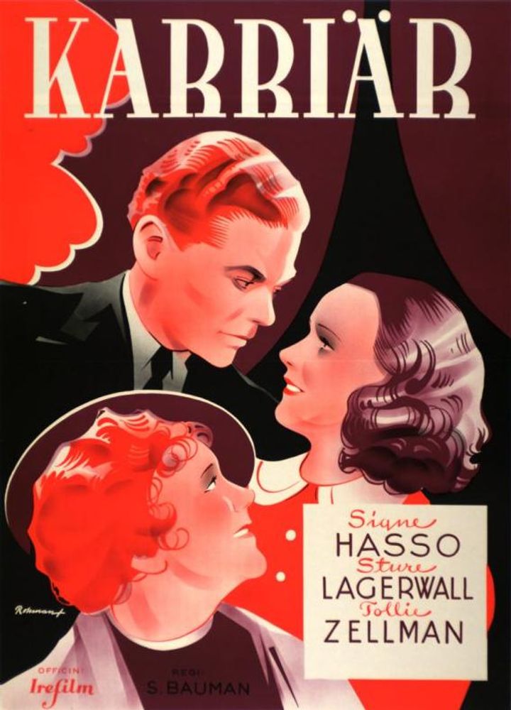 Karriär (1938) Poster