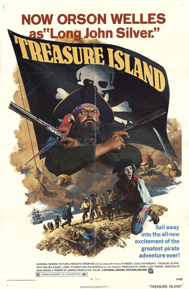 Treasure Island (1972) Poster