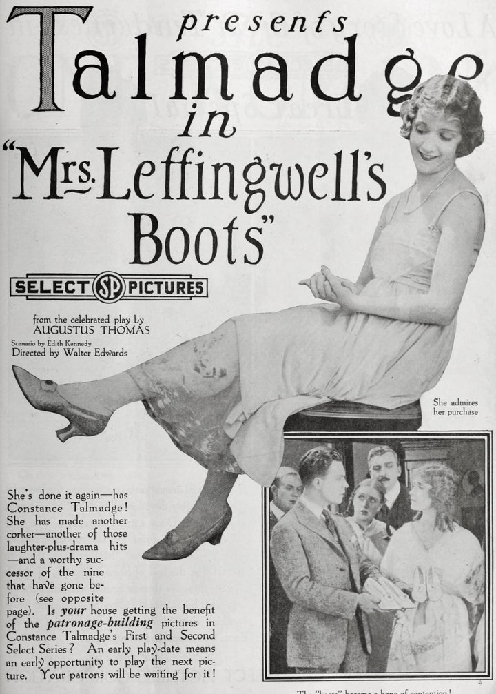 Mrs. Leffingwell's Boots (1918) Poster