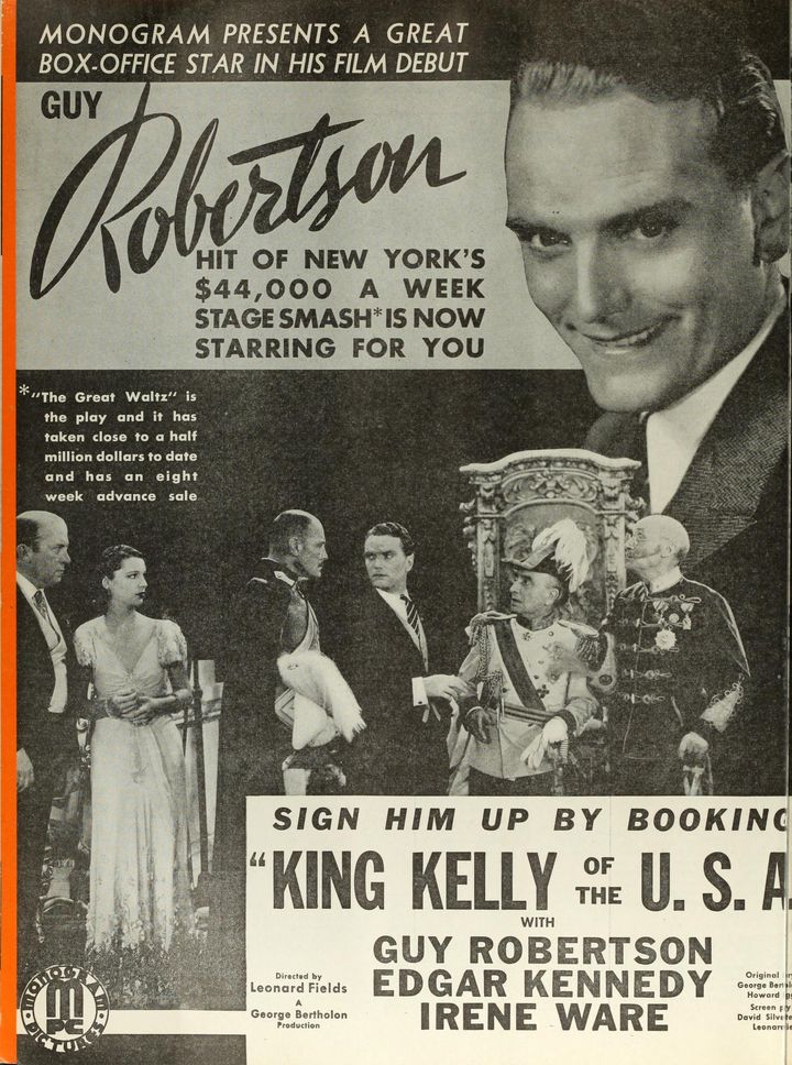 King Kelly Of The U.s.a. (1934) Poster