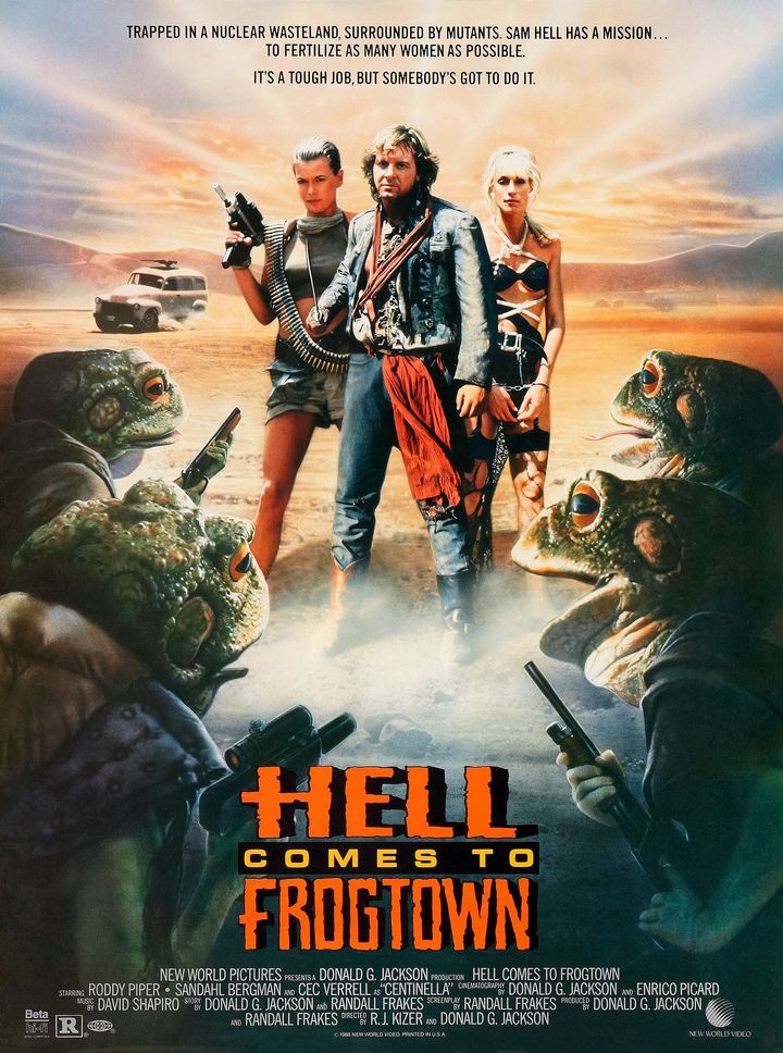 Hell Comes To Frogtown (1988) Poster