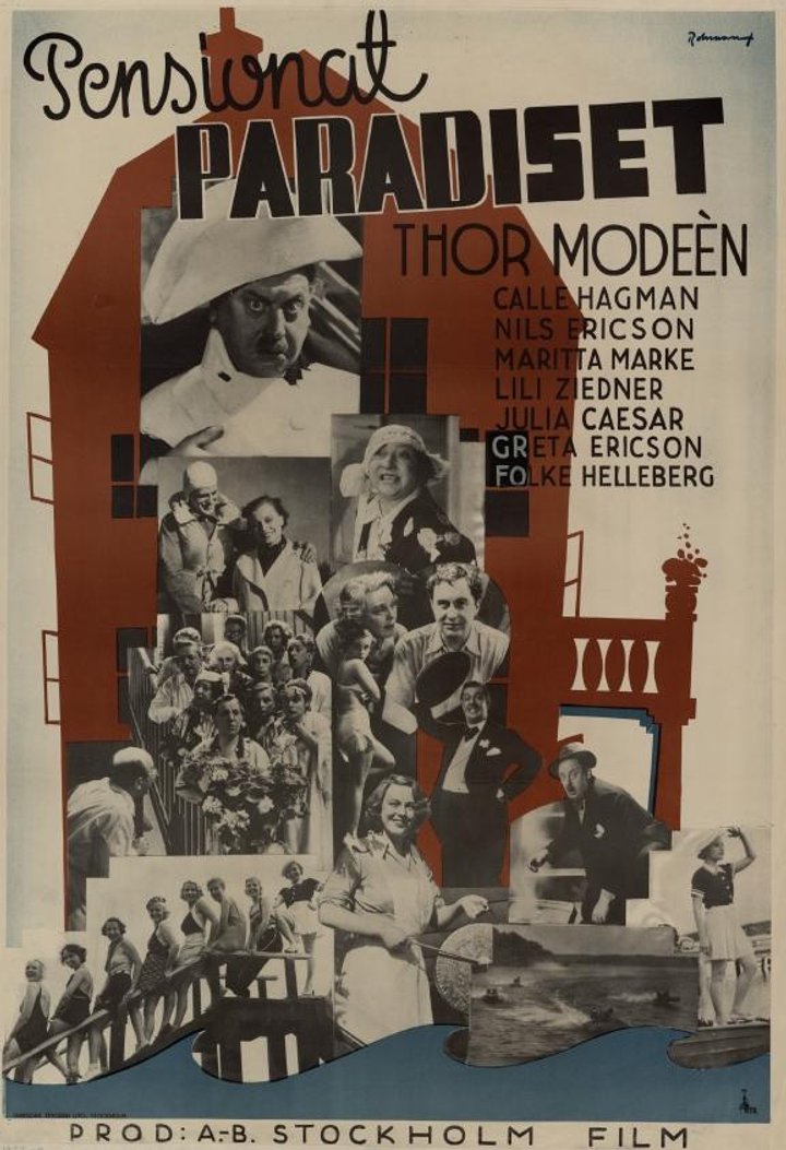 Pensionat Paradiset (1937) Poster