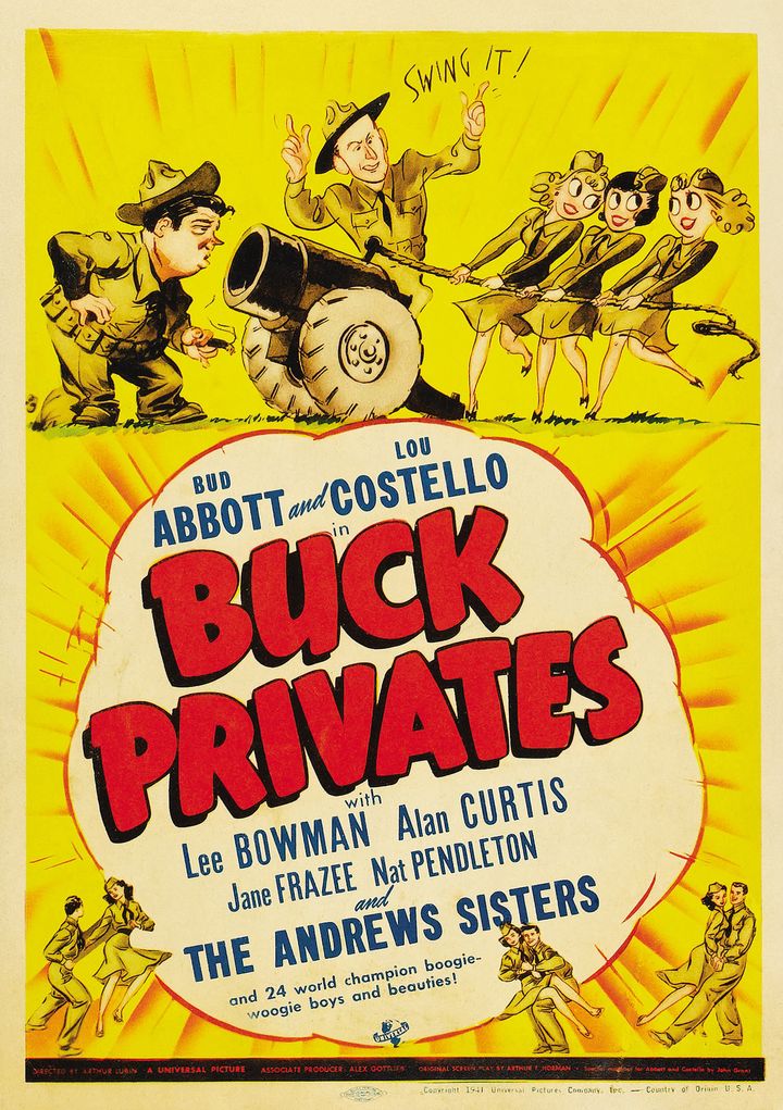 Buck Privates (1941) Poster