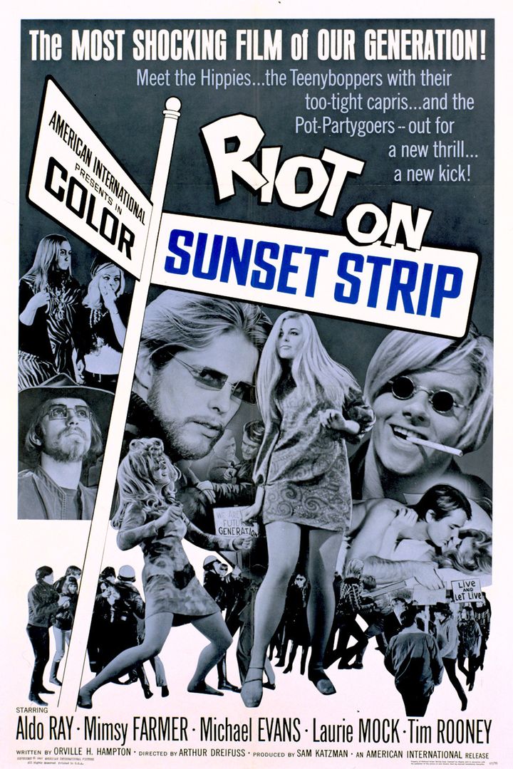 Riot On Sunset Strip (1967) Poster