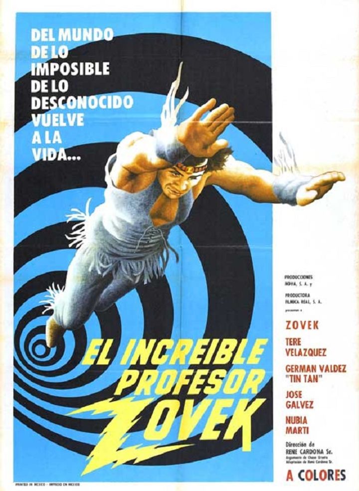 El Increíble Profesor Zovek (1972) Poster