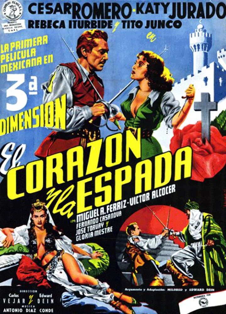 El Corazón Y La Espada (1953) Poster