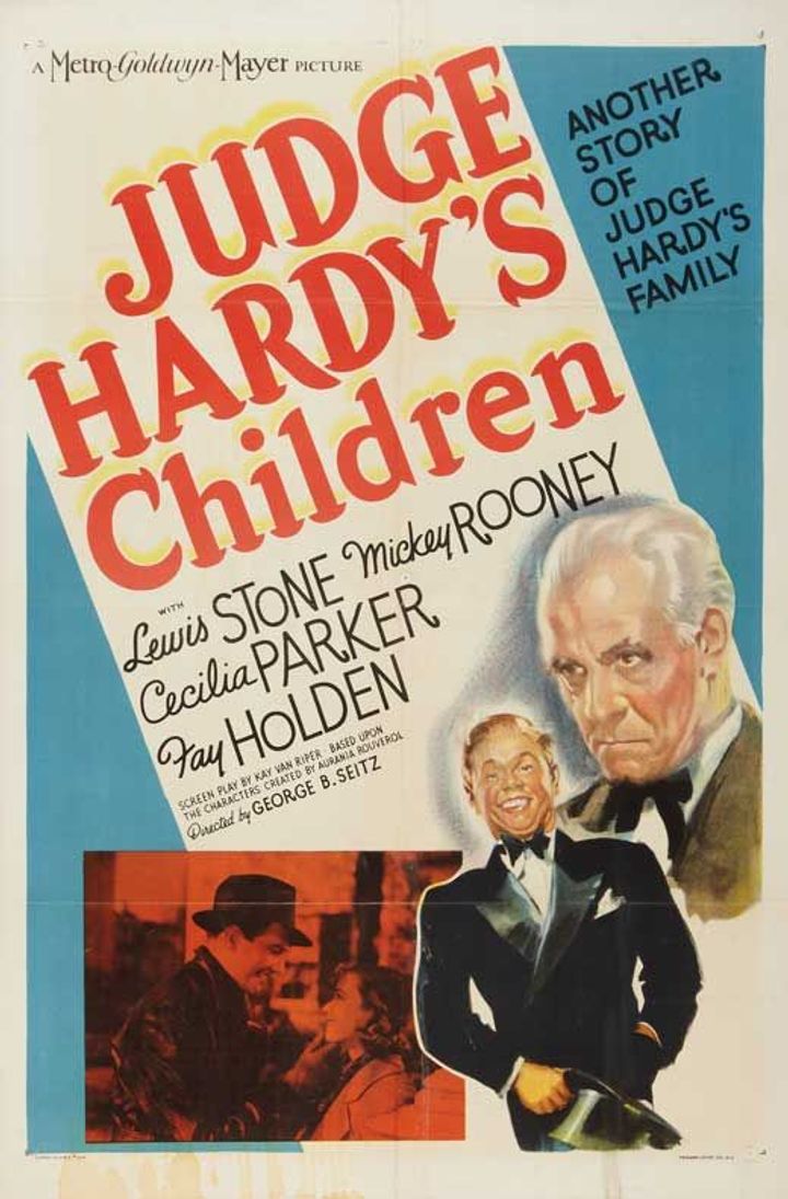 Judge Hardy's Children (1938) Poster