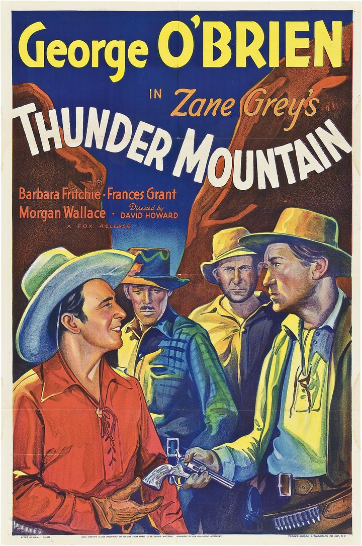 Thunder Mountain (1935) Poster