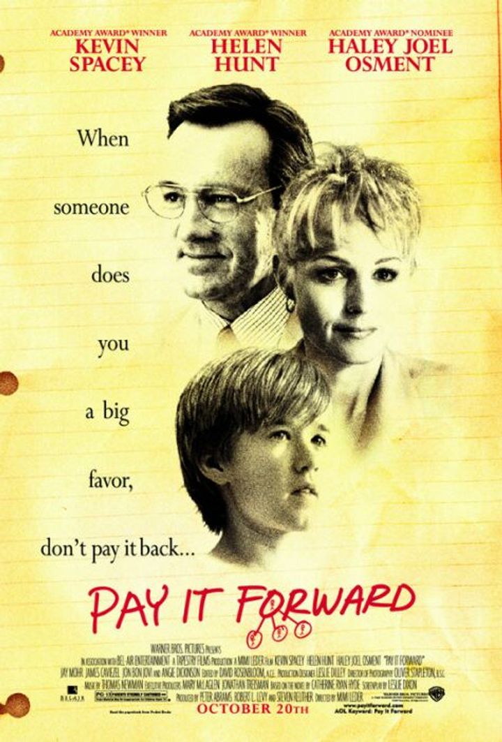 Pay It Forward (2000) Poster