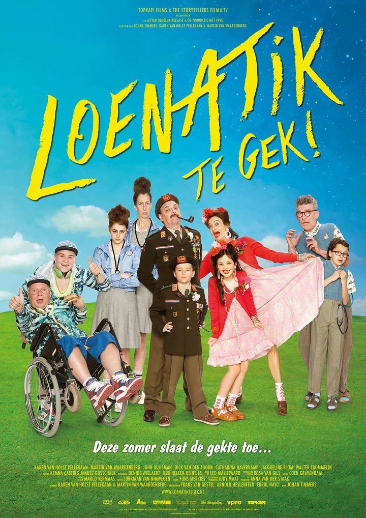 Loenatik, Te Gek! (2014) Poster