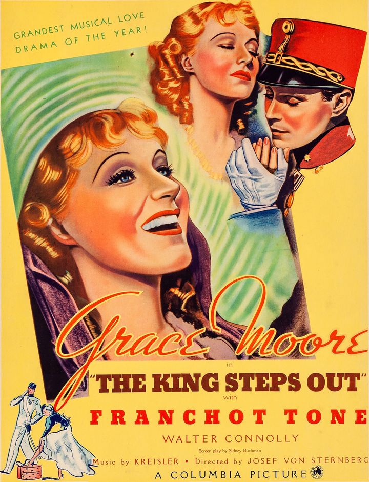 The King Steps Out (1936) Poster