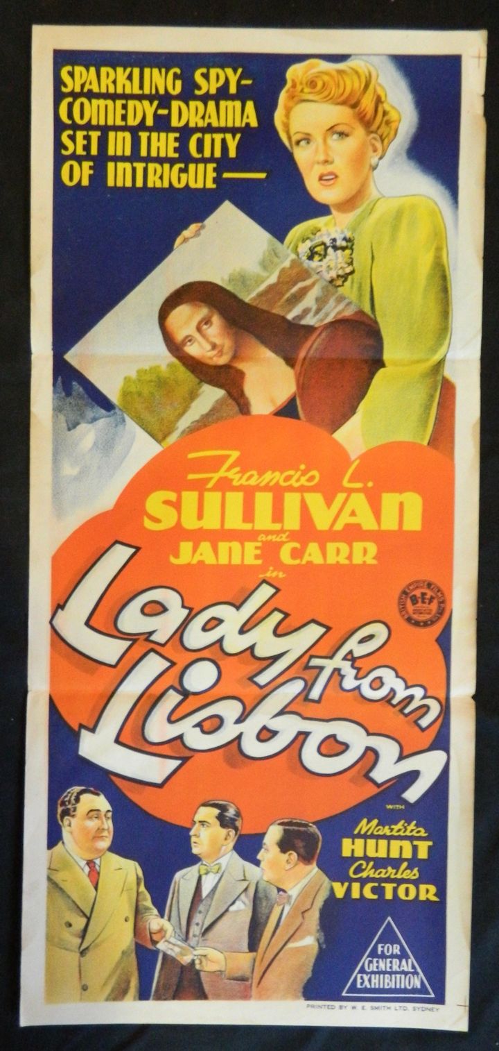 The Lady From Lisbon (1942) Poster