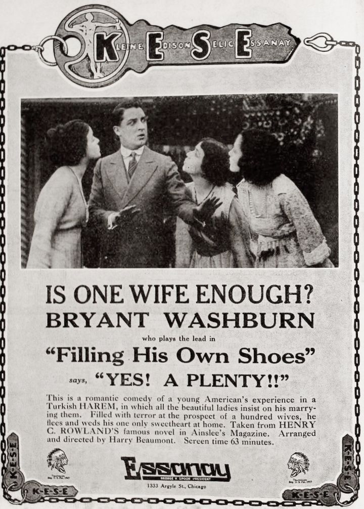 Filling His Own Shoes (1917) Poster