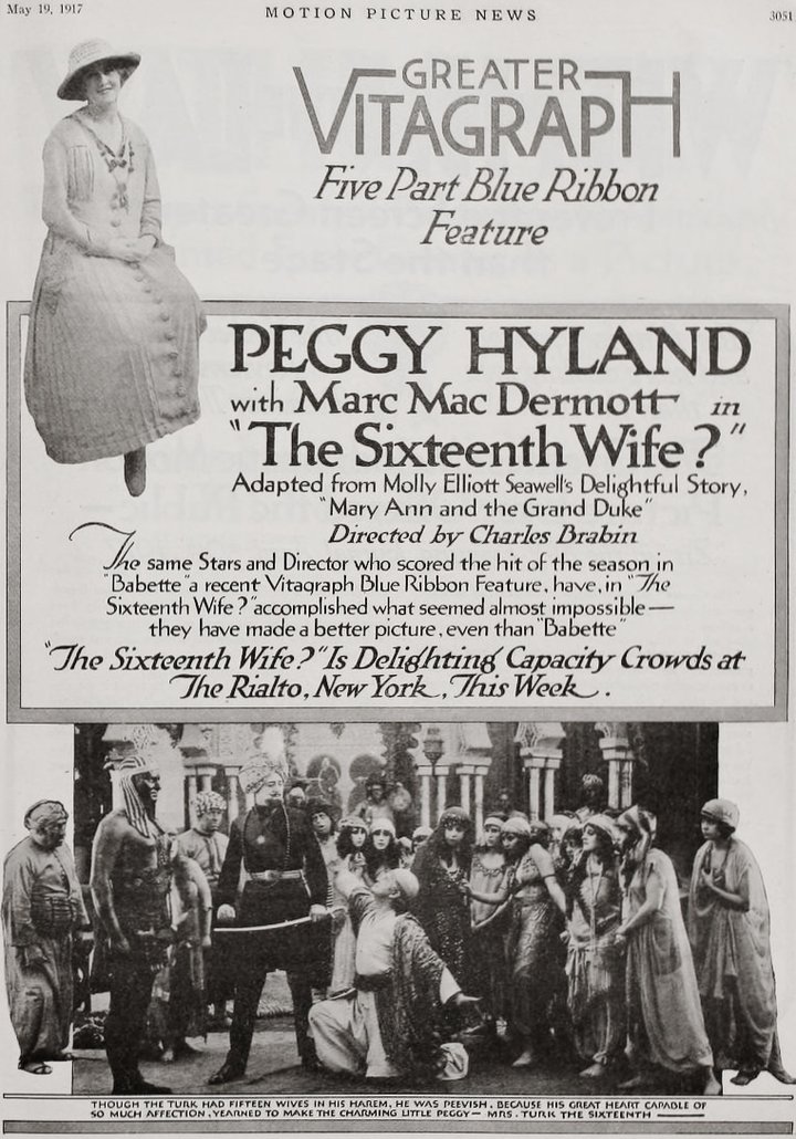 The Sixteenth Wife (1917) Poster