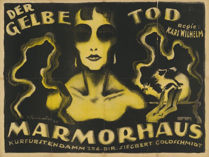 Der Gelbe Tod, 1. Teil (1920) Poster