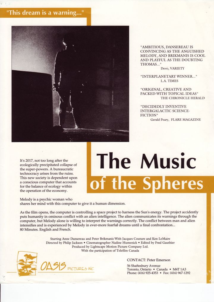 Music Of The Spheres (1984) Poster