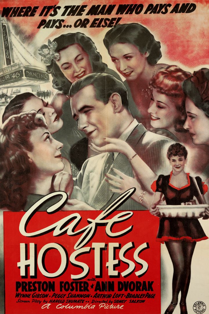 Cafe Hostess (1940) Poster