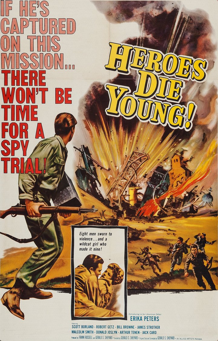 Heroes Die Young (1960) Poster