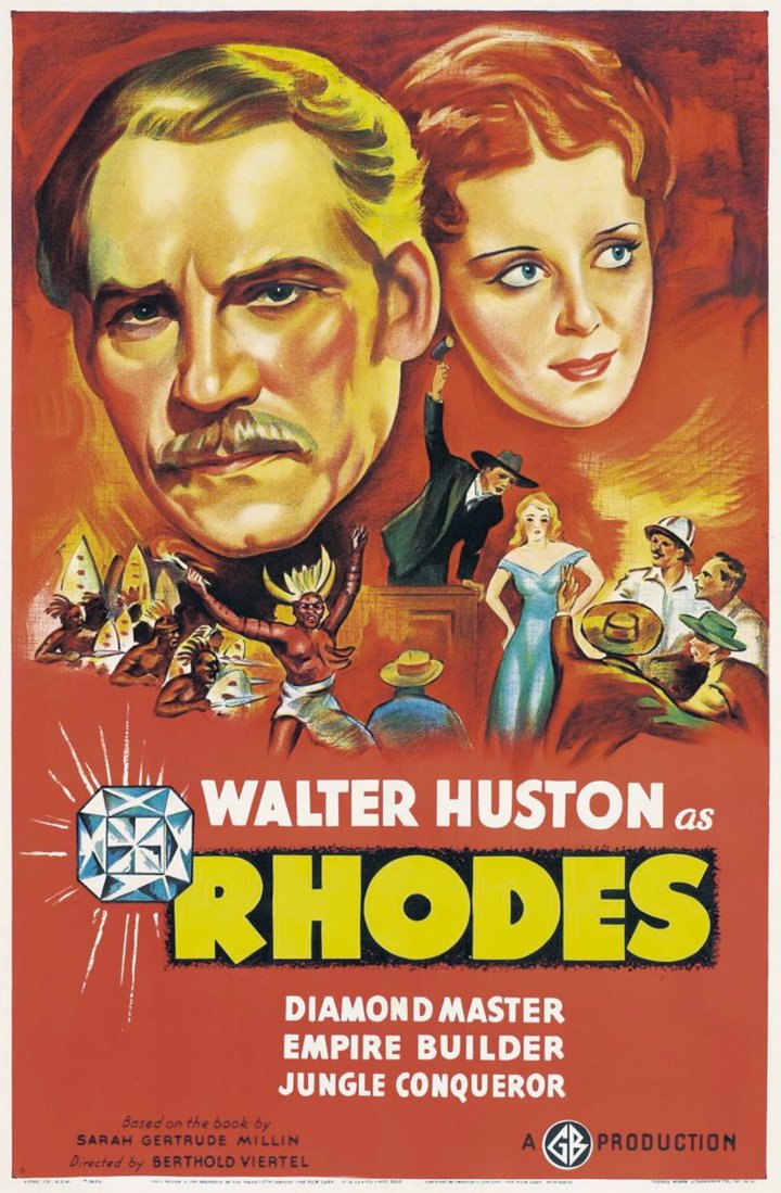 Rhodes Of Africa (1936) Poster